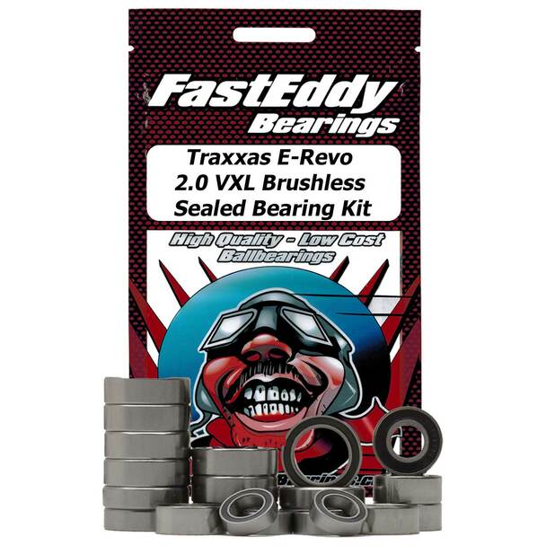 Kit Cuscinetti Ruota Dunlop Per Traxxas E Revo 2.0 VXL &ndash; Scala 1:10 &ndash; Made UK