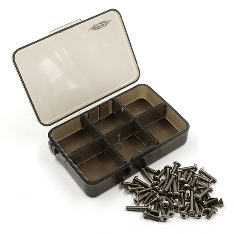 Yeah Racing Titanium Screw Assorted Set With Free Mini Box For Tamiya TT01E