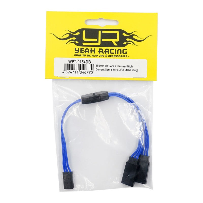 Yeah Racing 150mm 60-Core Y Harness High Current  Servo  Wire  (JR/Futaba Plug)