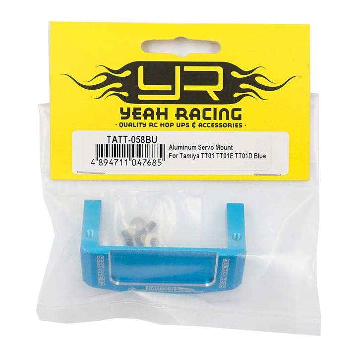 Yeah Racing Aluminum Servo Mount For Tamiya TT01 TT01E TT01D