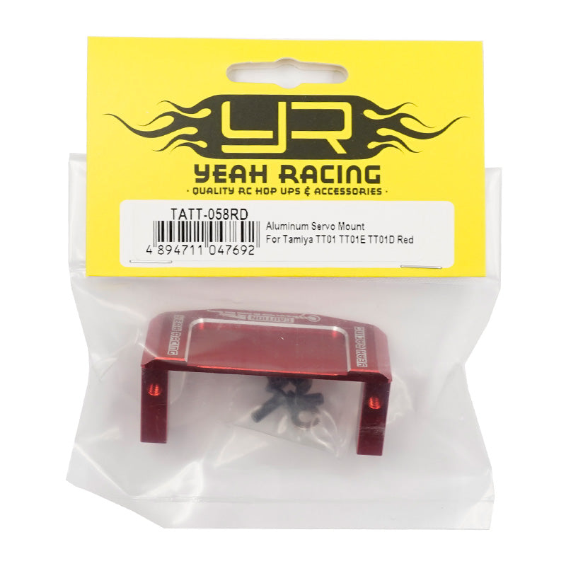 Yeah Racing Aluminum Servo Mount For Tamiya TT01 TT01E TT01D