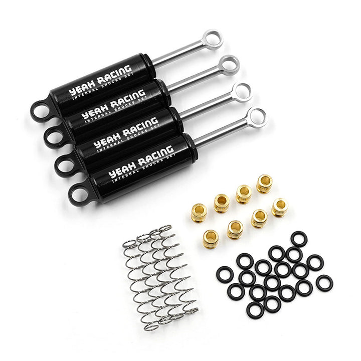 Yeah Racing Aluminum 58mm Internal Shocks Set fits Traxxas TRX-4M