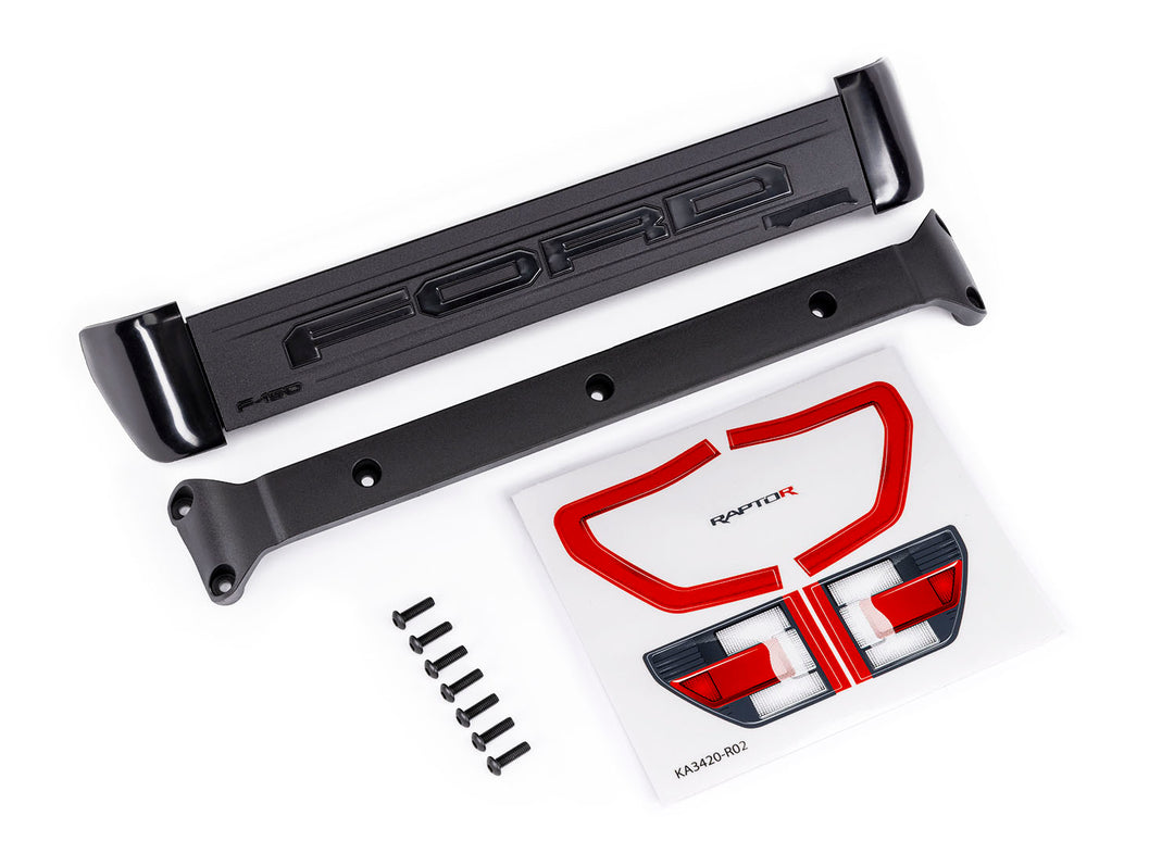 Ford Raptor R Tailgate Trim and Mount