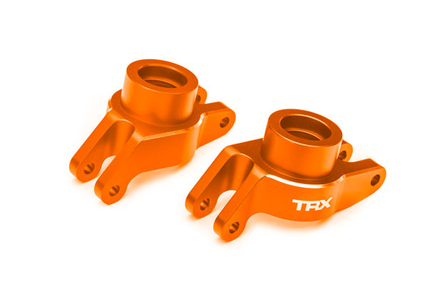 Carriers, stub axle, 6061-T6 anodized aluminum left &amp; right 10252