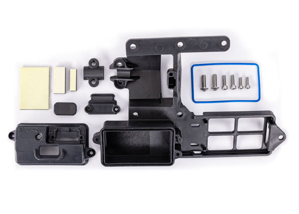 Electronics tray with RPM Mount, Stuffing Tube Clamp and Hardware