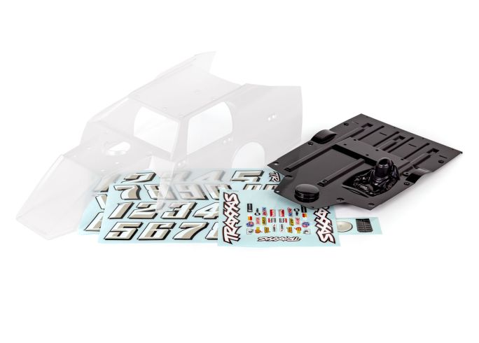 Slash Mudboss Body Unpainted With Decals 10411