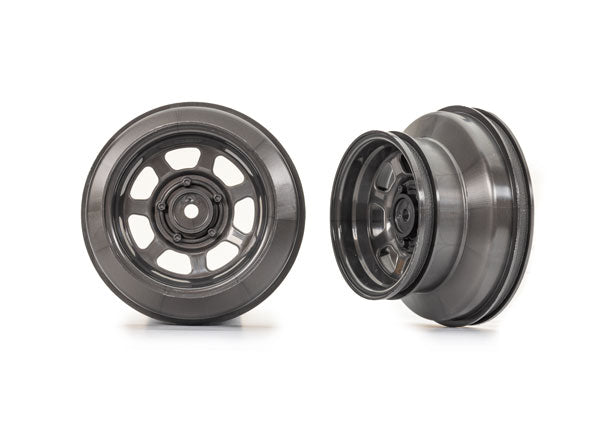 Dirt Oval Graphite Wheels Dual Profile 2WD 10471