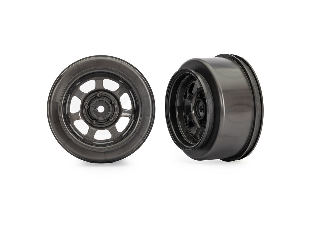 Dirt Oval Gray Front Wheels (2) 10471X
