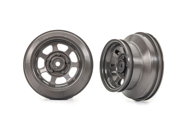 Dirt Oval Graphite Wheels Dual Profile 2WD 10471