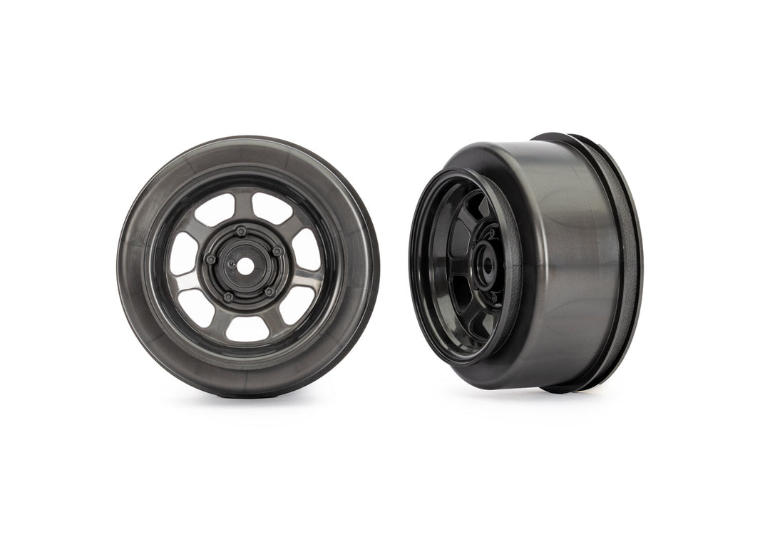 Dirt Oval Gray Rear Wheels (2) 10472X