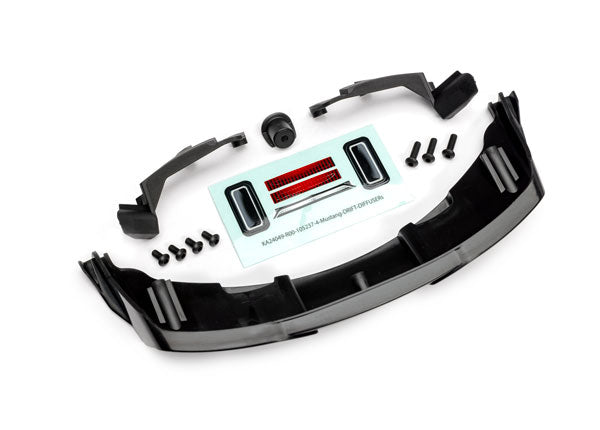 Diffuser Rear With Retainer and Body Support L&amp;R Fits Body 