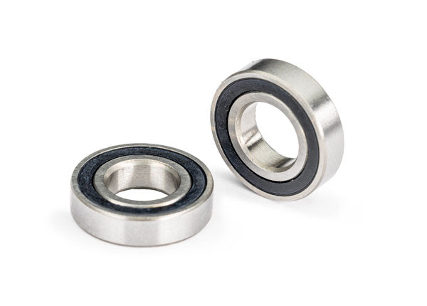 Black Rubber Sealed Bearings (7x14x3.5mm) 2 10719