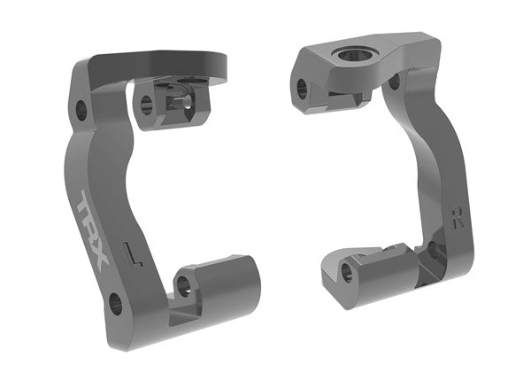 Caster Blocks (C-hubs) Left &amp; Right 6061-T6 Anodized Aluminum 10733