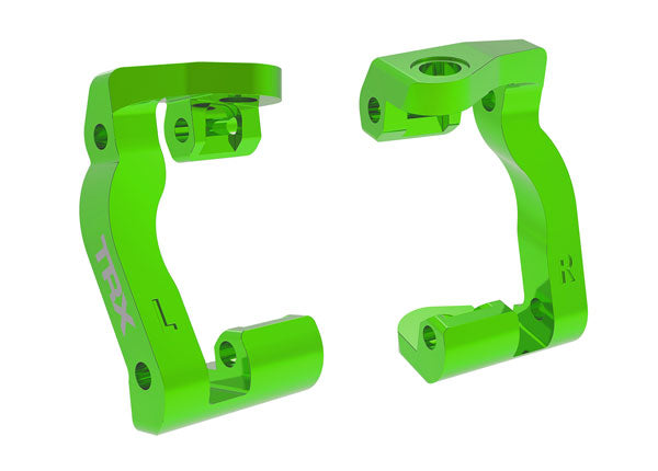 Caster Blocks (C-hubs) Left &amp; Right 6061-T6 Anodized Aluminum 10733