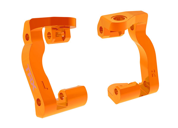 Caster Blocks (C-hubs) Left &amp; Right 6061-T6 Anodized Aluminum 10733