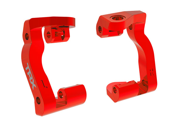 Caster Blocks (C-hubs) Left &amp; Right 6061-T6 Anodized Aluminum 10733