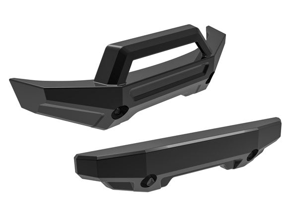 Bumper, Front (1), Rear (1) (Black) 10735-BLK