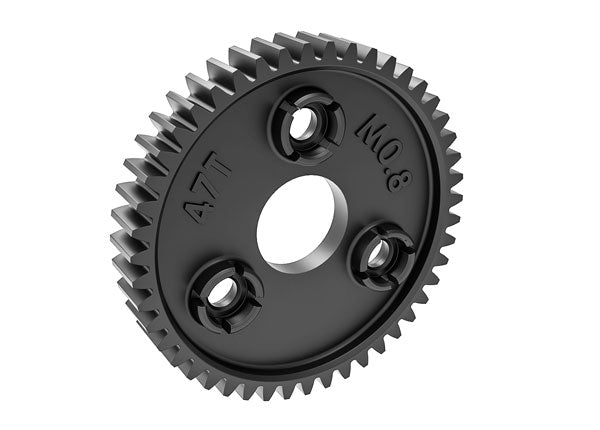 Spur Gear, 47-tooth (for slipper Clutch) (0.8 metric Pitch, Compatible with 32-Pitch) 10759