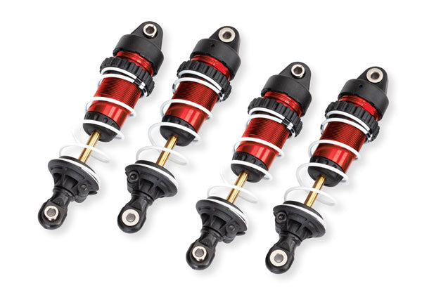 Shocks GTR Long Anodized Alum PTFE-Coated Bodies TiN Shafts Assem W/ Springs (4) 10765