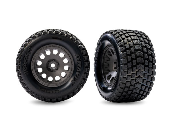 Gravix Front Tires &amp; Wheels Assembled Left &amp; Right 10772