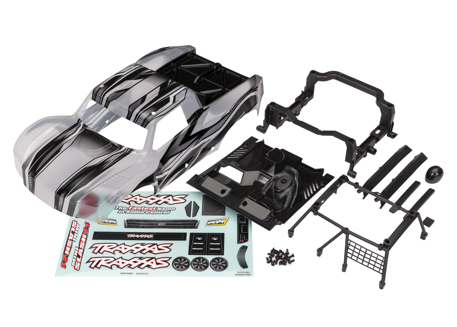 Mini Slash 4X4 ProGraphix Body With Mounts 10811X โ Excel RC