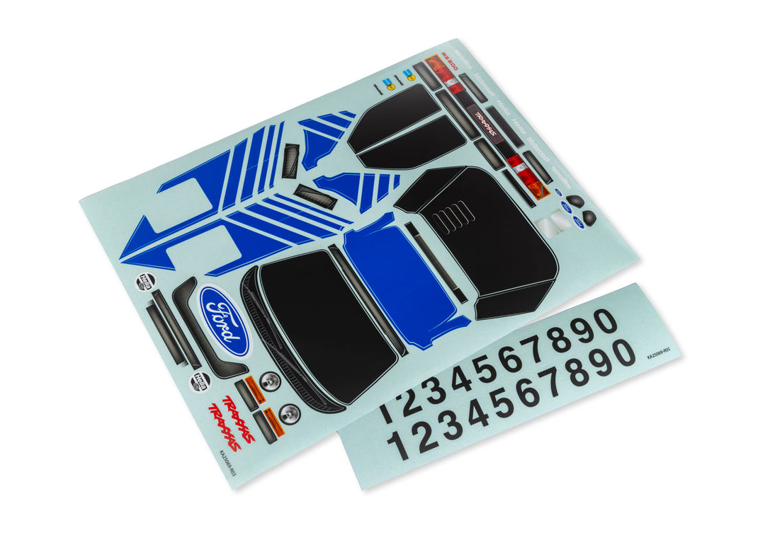 Mini Rally VXL Ford RS200 Decal Sheet 10816