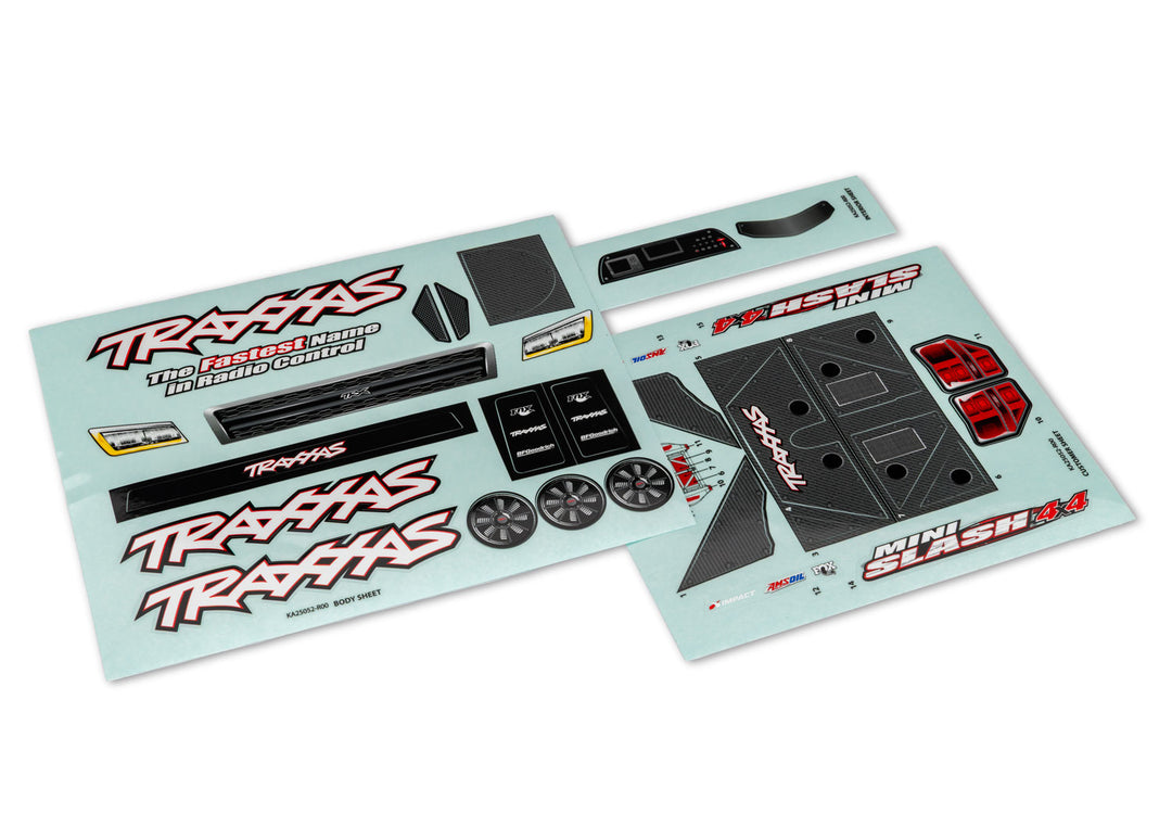 Mini Slash 4X4 Decal Sheets 10817