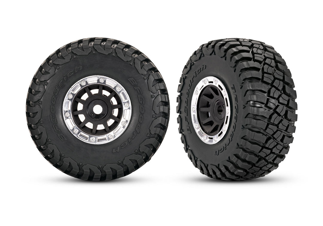 Wheels w/ BFG Mud-Terrain Tires 1.4" (2) 10870