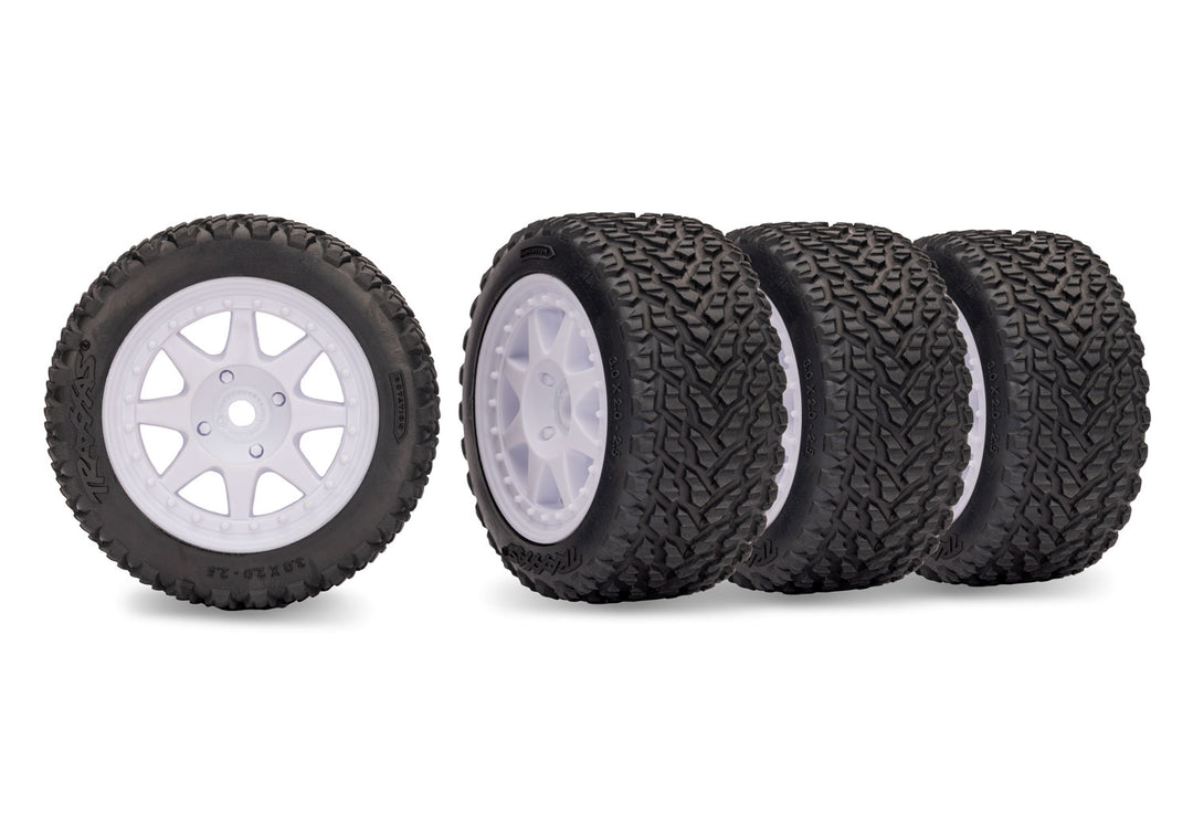Mini Rally wheels with Rally Tires (F&R) 10874