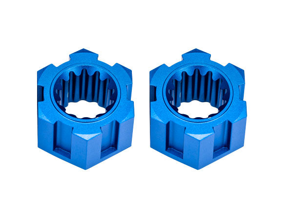 Wheel Hubs Hex Front Anodized 6061-T6 Aluminum (2) 10954
