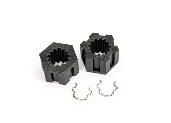 Wheel Hubs Hex Front (2) Hex Clips (2) 10954