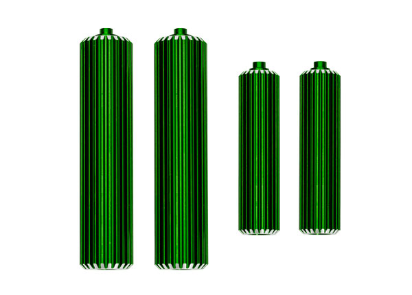 Shock Reservoirs Anodized 6061-T6 Aluminum (Front 2/Rear 2) 10966