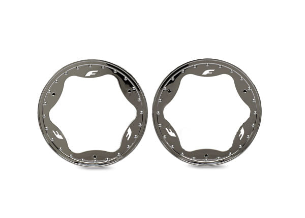 Beadlock Rings Front Chrome 3.5" (2) 10976-CHRM