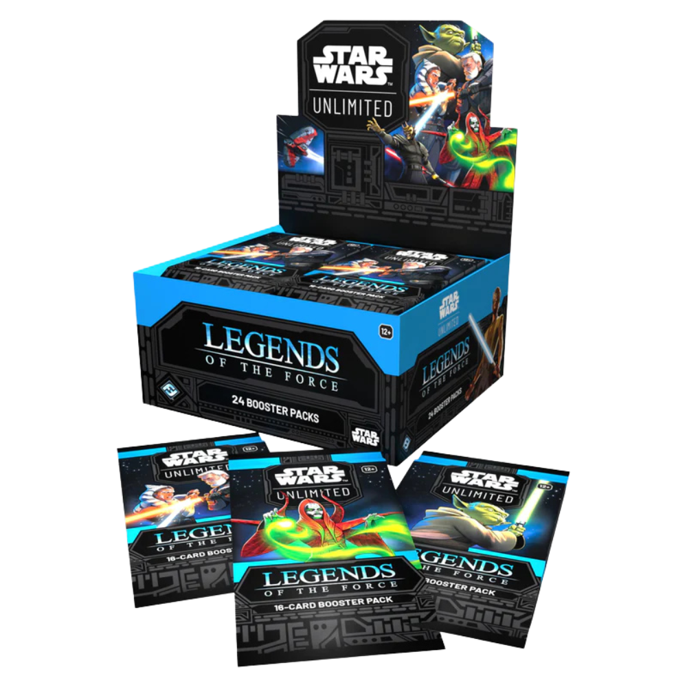 Star Wars: Unlimited - Legends of the Force Booster Display