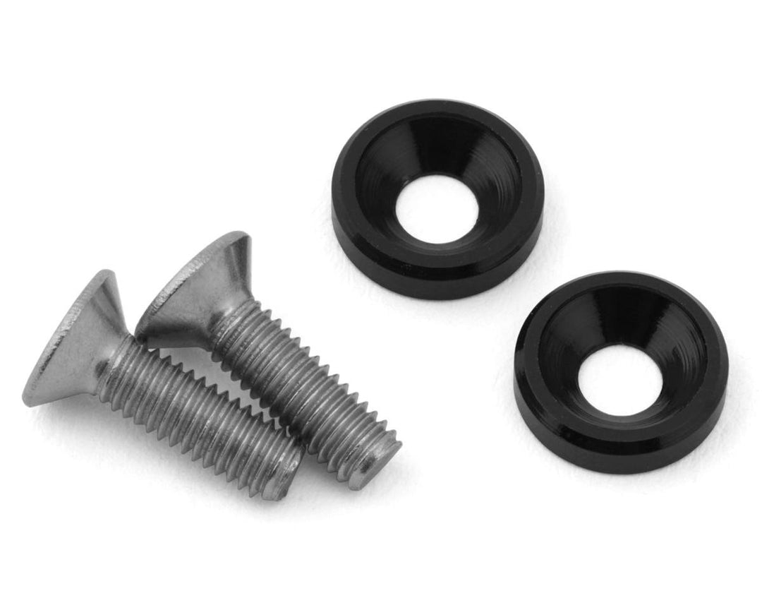 175RC Team Associated DC10 Ti-Look Motor Screws (2)
