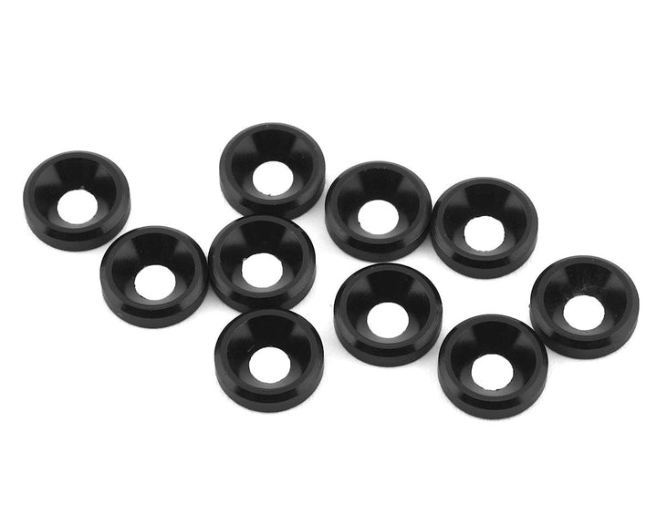 1UP Racing 3mm Countersunk Washers (10)