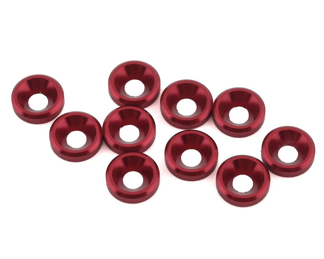 1UP Racing 3mm Countersunk Washers (10)