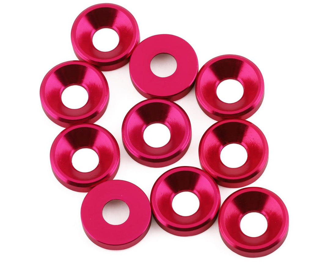 1UP Racing 3mm Countersunk Washers (10)