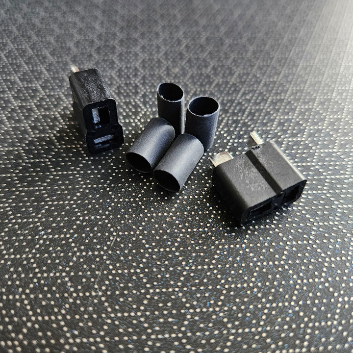 WS Deans Ultra Plug HB 2 Pack With 3/16 Inch Shrink Wrap