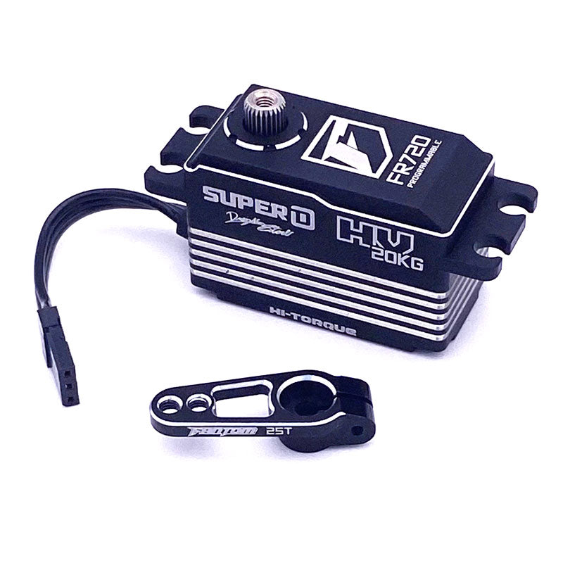 Fantom FR720 20KG – High Torque, HV, Low Profile, Programmable, Digital Racing Servo
