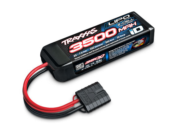 3500mAh 7.4V 2-Cell 25C LiPo Battery 2825X For Mini Maxx