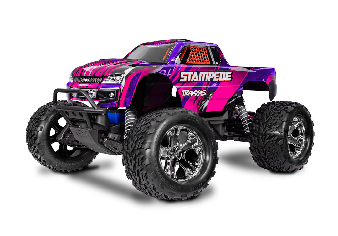 Stampede 2WD 1/10 Scale Brushless Monster Truck With Heavy Duty Parts BL-2s 36354-4