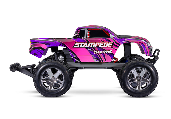 Stampede 2WD 1/10 Scale Brushless Monster Truck With Heavy Duty Parts BL-2s 36354-4