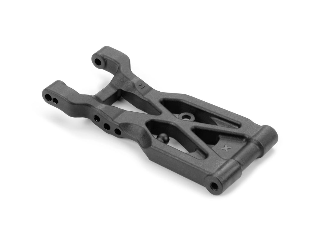 XRAY '25 XB2/XB4 Composite Suspension Lower Right Rear Arm (3 Hole) (Graphite) 363114-G