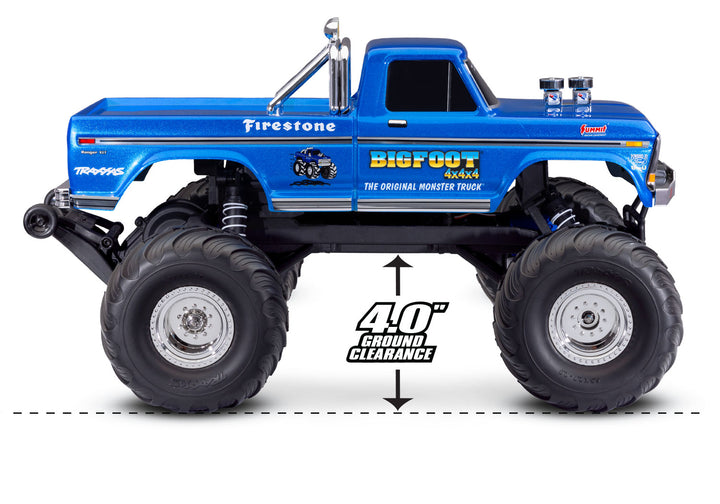 BIGFOOT 1/10 Scale Brushless Monster Truck Heavy Duty BL-2s 36334-4-R5