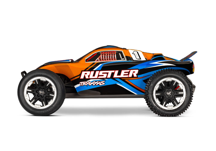 Rustler 1/10 Scale Stadium Truck Heavy Duty With USB-C Charger 37254-8