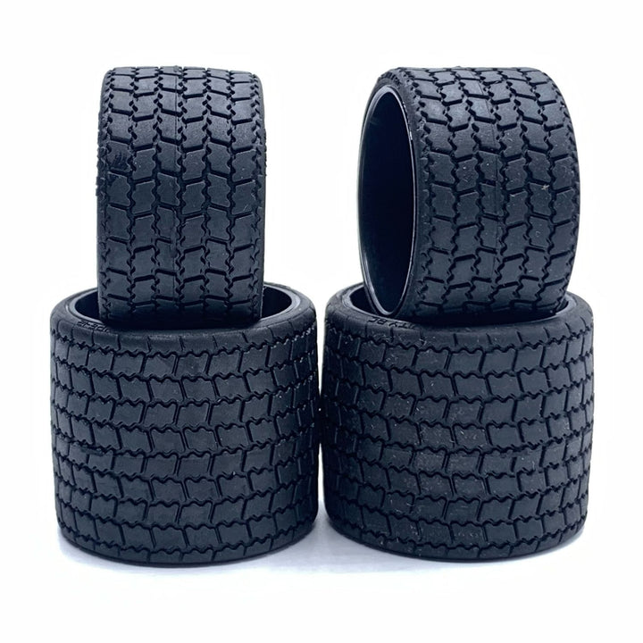Gravity RC GR12 12th scale rubber tires (4) Pre Glued GRC142