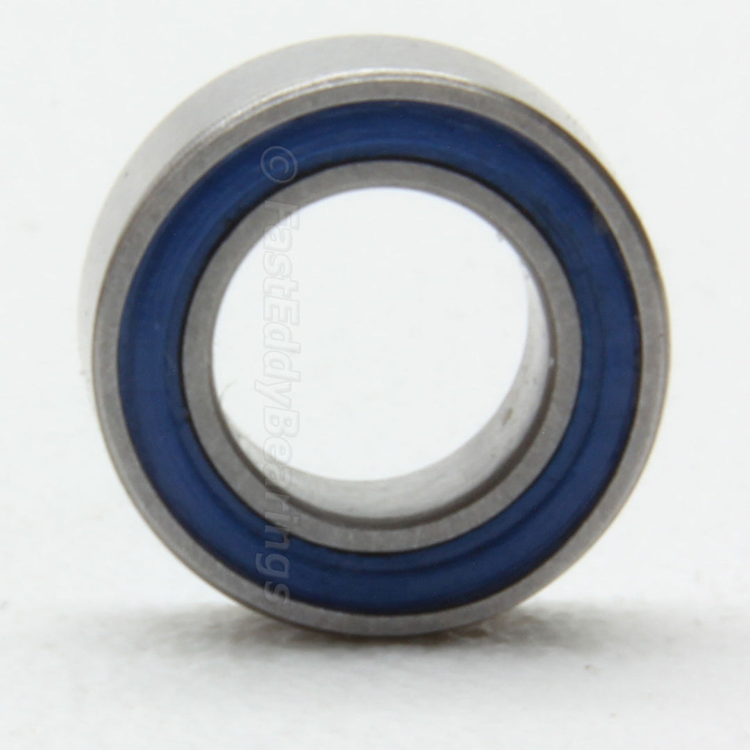 FastEddy 4x7x2.5 Ceramic Rubber Sealed Bearing MR74-2RSC 1 Bearing TFE417
