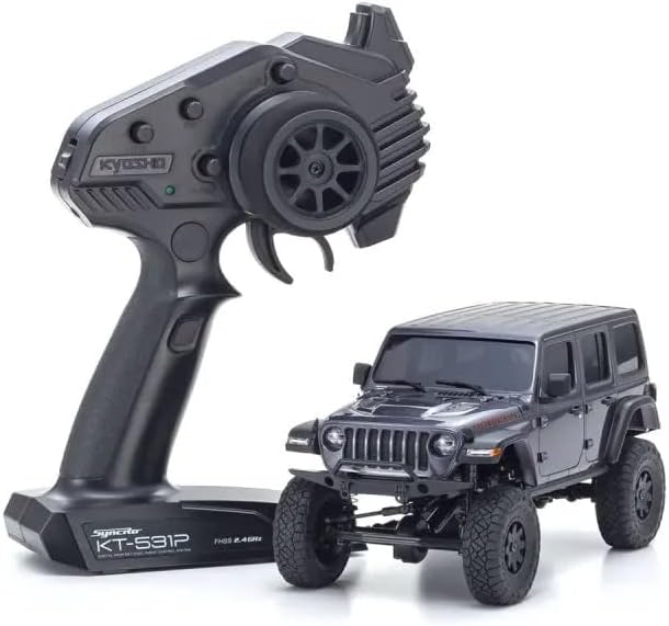 Kyosho 32521GM MINI-Z 4×4 Jeep Wrangler Unlimited Rubicon Granite Crystal Metallic RS