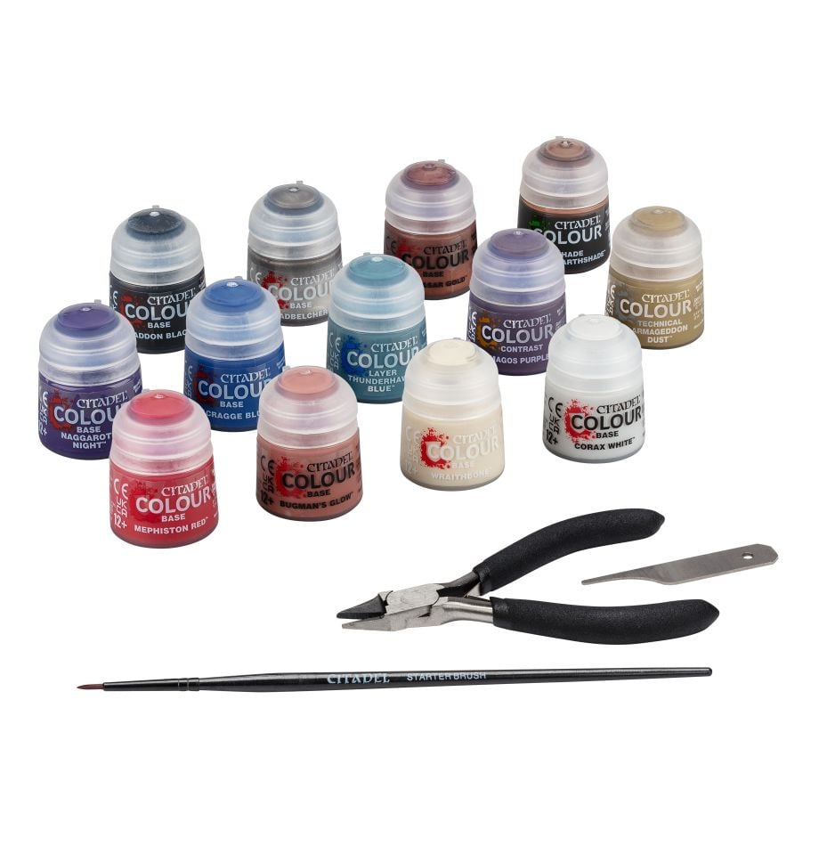 Warhammer 40k Paints & Tool Set